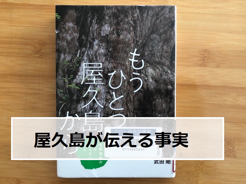 屋久島の自然から学ぶこと もうひとつの屋久島から 小5 小6 読書感想文課題図書 読書から始める国語塾